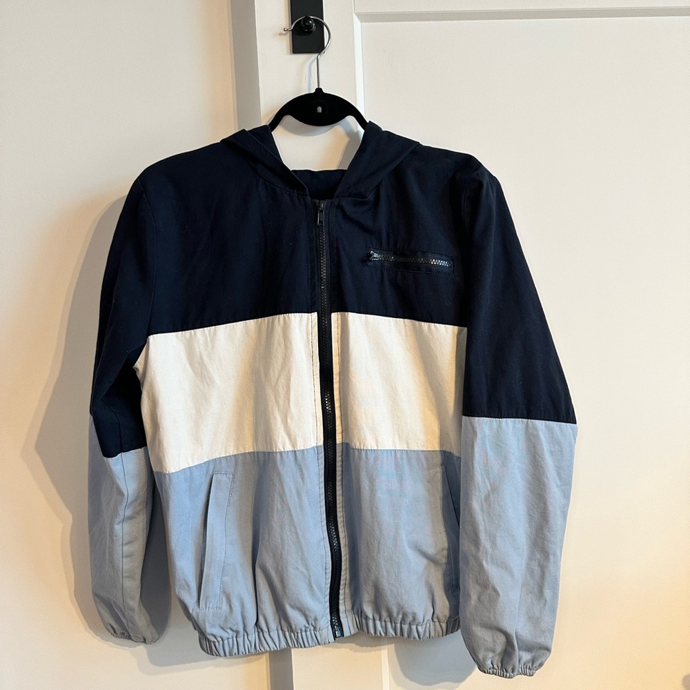 Blue and White Jacket